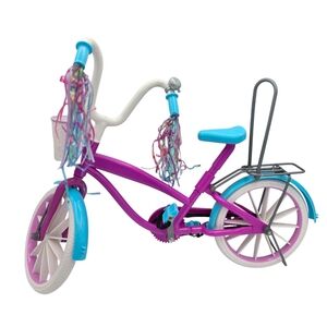 Journey Girls Bike Beach Cruiser Style Doll Bike for 18-inch dolls